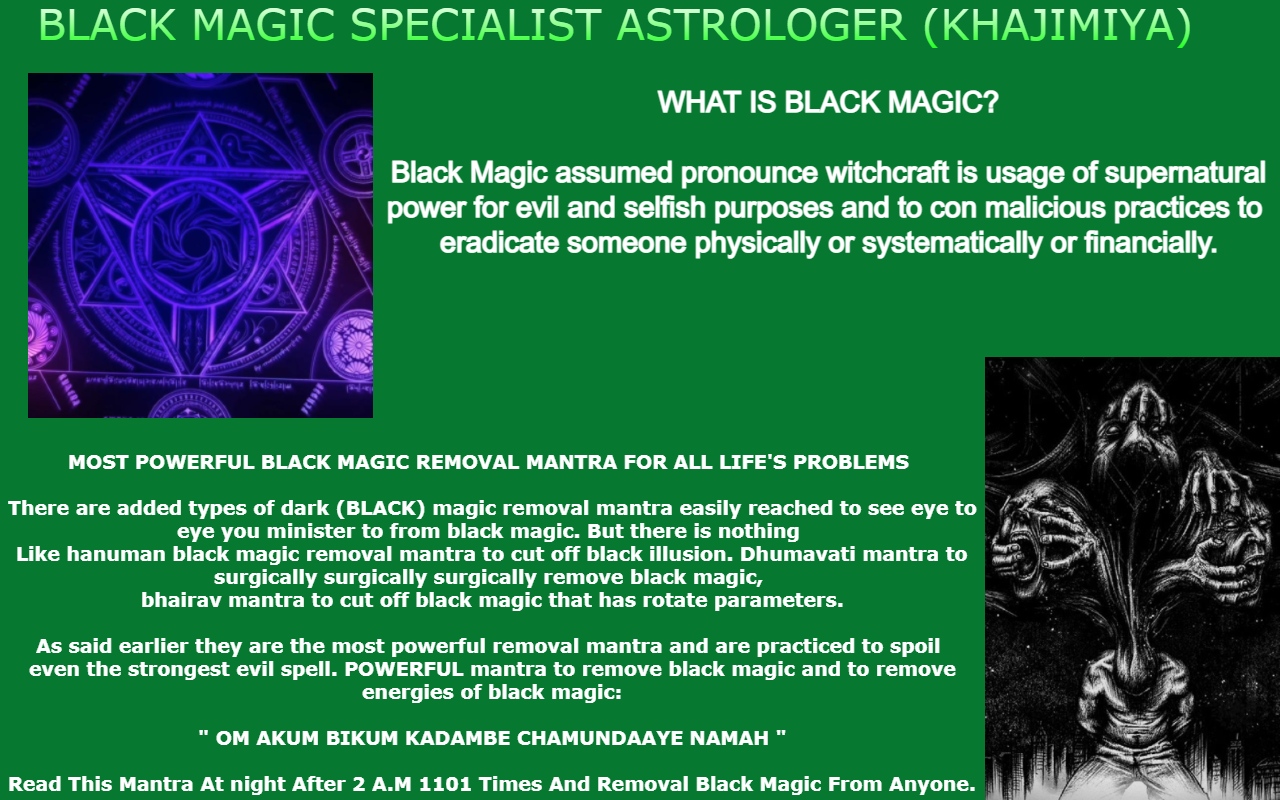 Black Magic Specialist